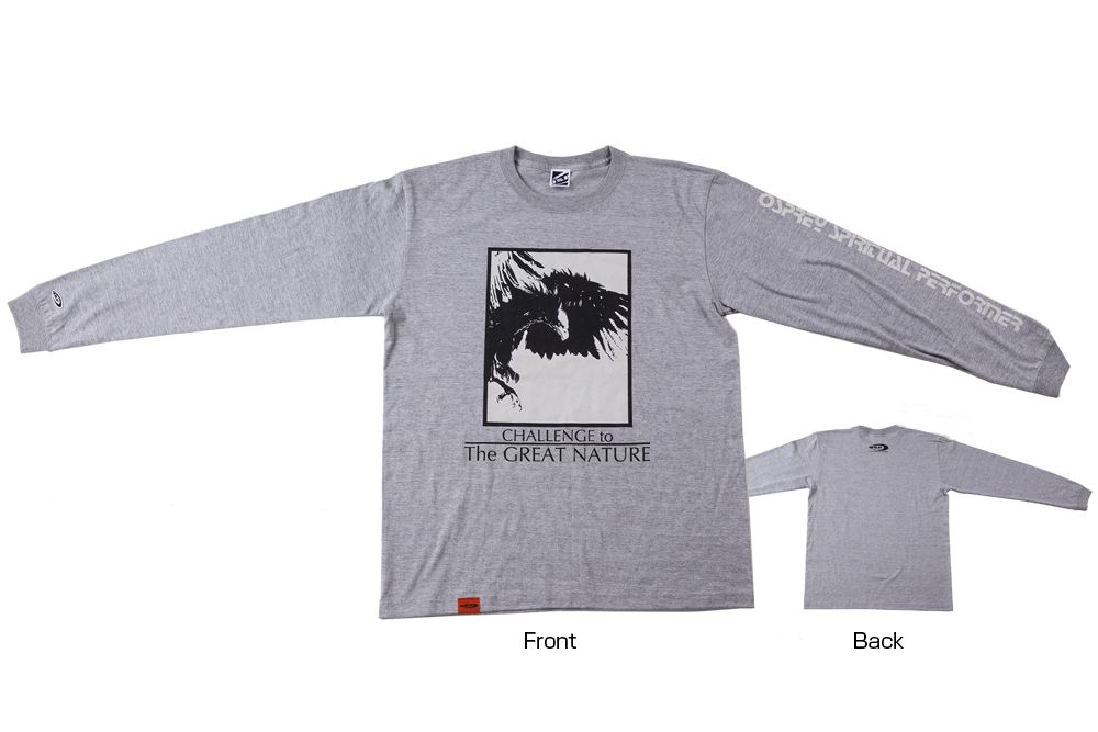 Футболка O.S.P. LONG SLEEVE T-SHIRTS MODEL MISAGO O.S.P. T-SHIRTS "CHALLENGE TO THE GREAT NATURE" XL Футболка O.S.P. LONG SLEEVE T-SHIRTS MODEL MISAGO O.S.P. T-SHIRTS "CHALLENGE TO THE GREAT NATURE" XL