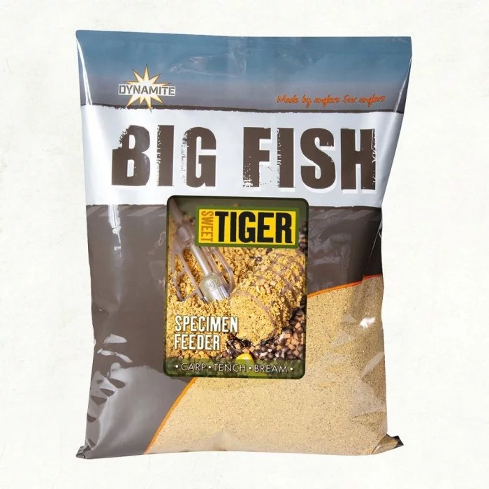 Прикормка Dynamite Baits Big Fish Sweet Tiger Feeder 1,8kg