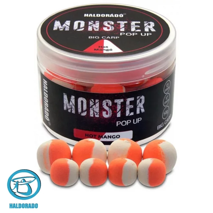 Поп-ап Haldorado Monster Pop Up Big Carp 13,17mm Hot Mango