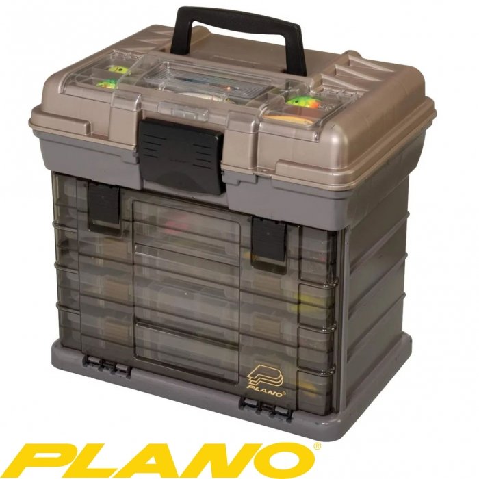 Ящик рыболовный Box Plano 137401 Gs-4By Graphite/Sandstone