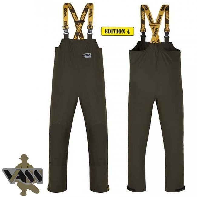 Комбинезон водонепроницаемый Vass Bib & Brace w/Knee Khaki Edition XXL 1шт