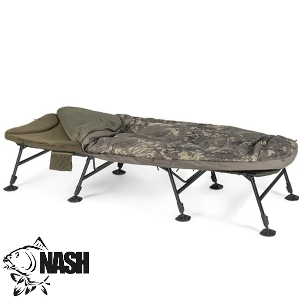 Кровать система Nash Indulgence HD40 Sleep System 8 Legs Camo Emperor