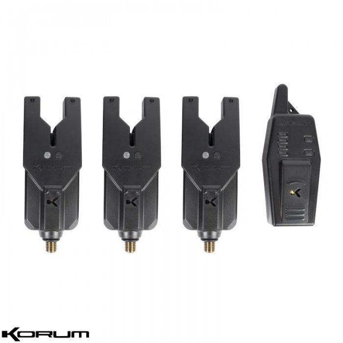Набор сигнализаторов Korum KRI Remote Alarm Set 3+1 1шт