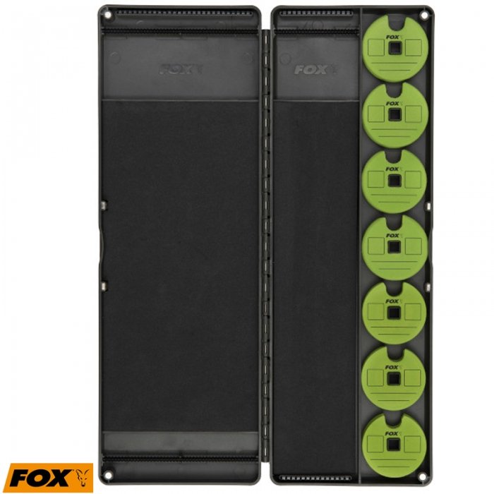 Поводочница Fox Edges Large Rig and Disc Box inc 50 pins / 7 discs