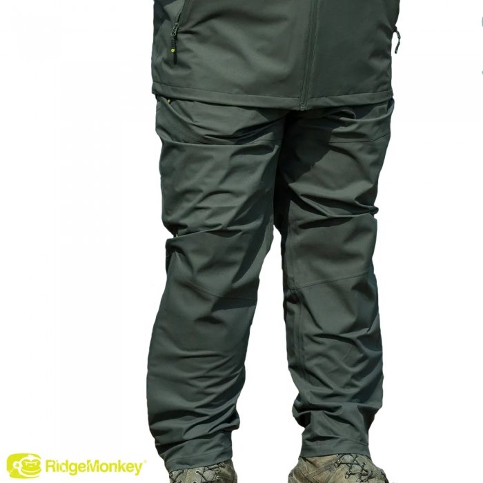 Штаны водонепроницаемые Ridge Monkey APEarel ThermaPro Waterproof Shell Trousers Green M 1шт