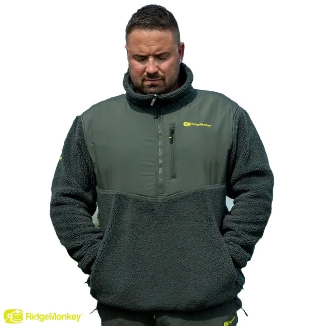 Толстовка Ridge Monkey APEarel ThermaPro Sherpa Fleece Green S 1шт