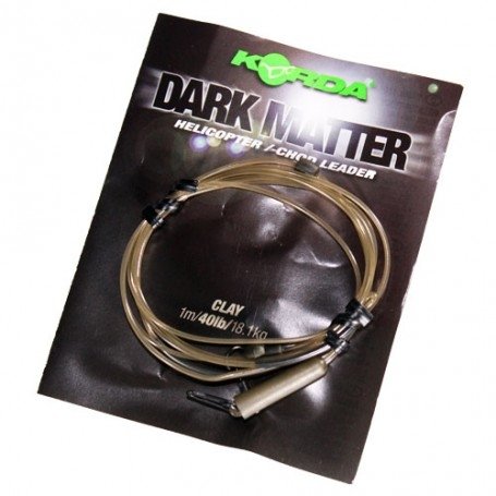 Готовий лідкор для оснащення Вертоліт і Чод Корда Dark Matter Helicopter Chod Leaders Weed 40lb/18,1kg 1м Готовий лідкор для оснащення Вертоліт і Чод Корда Dark Matter Helicopter Chod Leaders Weed 40lb/18,1kg 1м