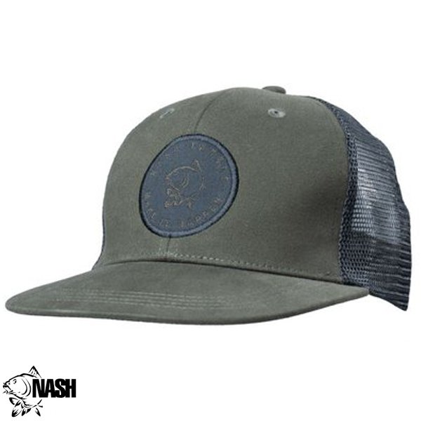 Кепка Nash Make It Happen Carp Logo Trucker Cap Green