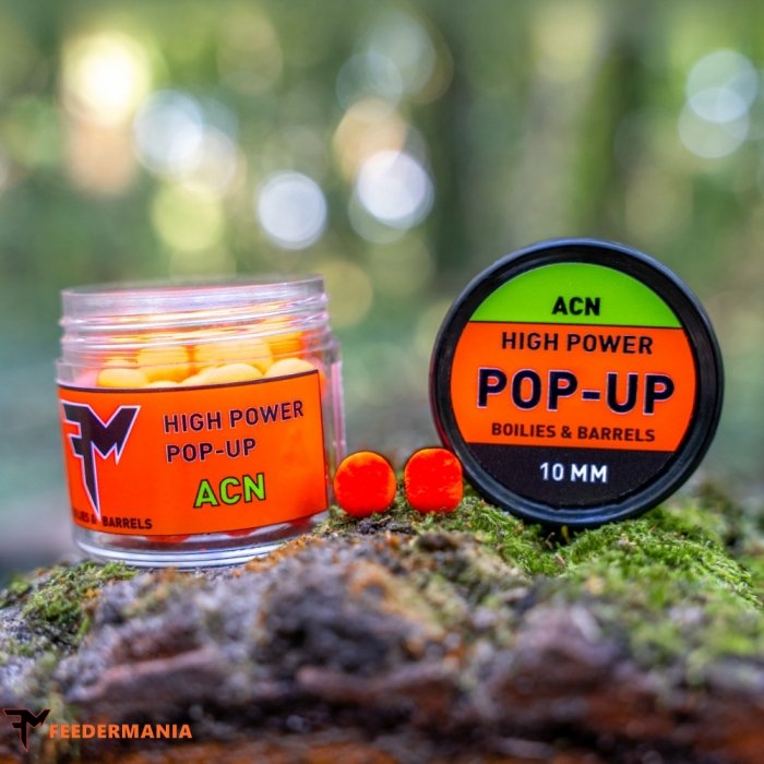 Поп-ап Feedermania High Power Pop-Up Boilies ACN 10mm Поп-ап Feedermania High Power Pop-Up Boilies ACN 10mm