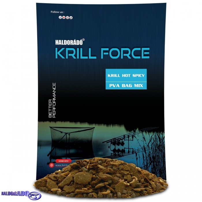 Прикормка Haldorado Krill Force PVA Bag Mix Krill Hot Spicy 600g Прикормка Haldorado Krill Force PVA Bag Mix Krill Hot Spicy 600g