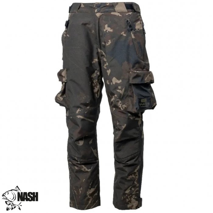 Штаны водонепроницаемые Nash ZT Helluva Waterproof Trousers Camo M 1шт Штаны водонепроницаемые Nash ZT Helluva Waterproof Trousers Camo M 1шт
