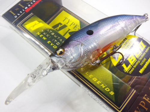 Воблер Megabass IXI SHAD TYPE-3 col. GHOST SHAD