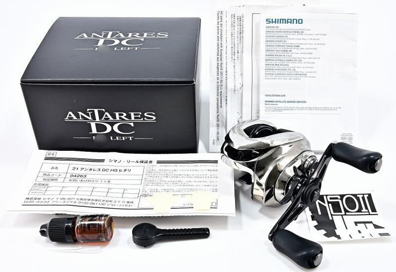 Мультипликаторная катушка SHIMANO 21 ANTARES DC HG LEFT Мультипликаторная катушка SHIMANO 21 ANTARES DC HG LEFT