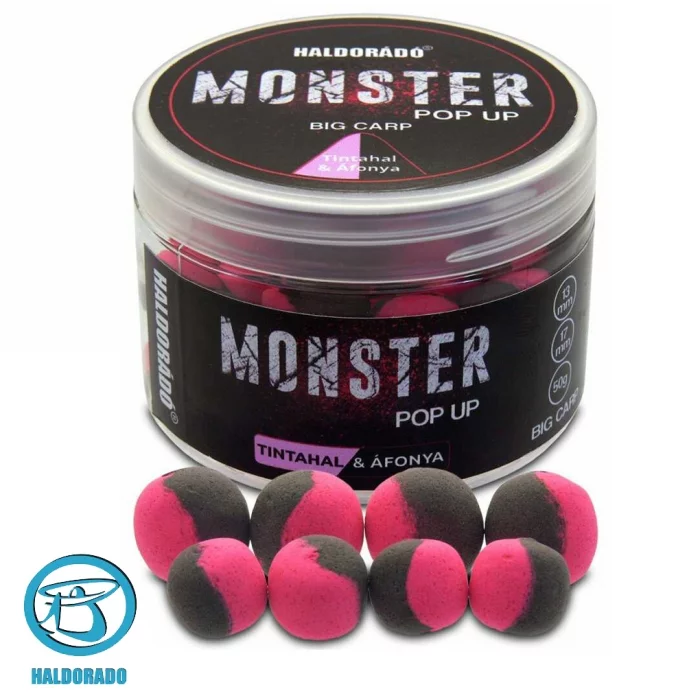 Поп-ап Big Carp Haldorado Monster Pop Up 13,17mm Squid &amp; Blueberry 