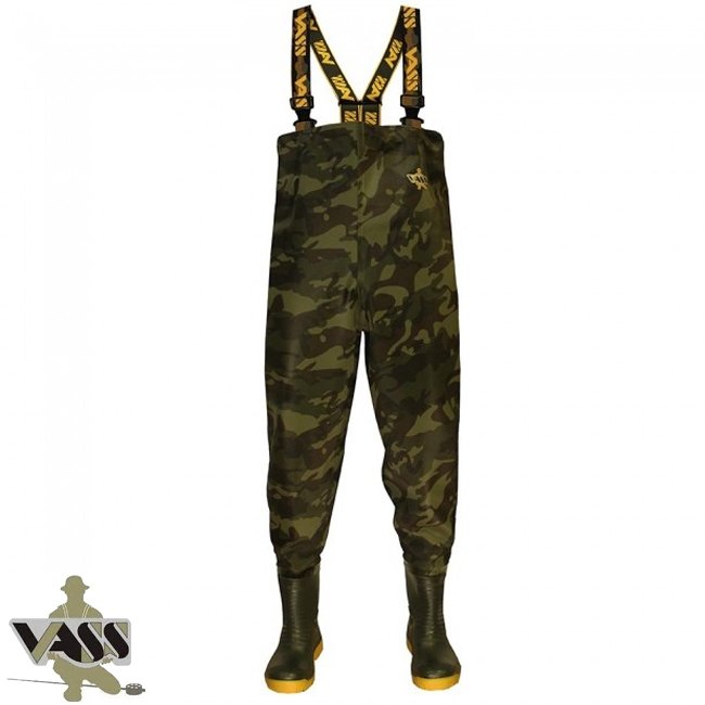 Вейдерсы Vass E 785 Series Camo Chest Wader 43 UK9 1шт