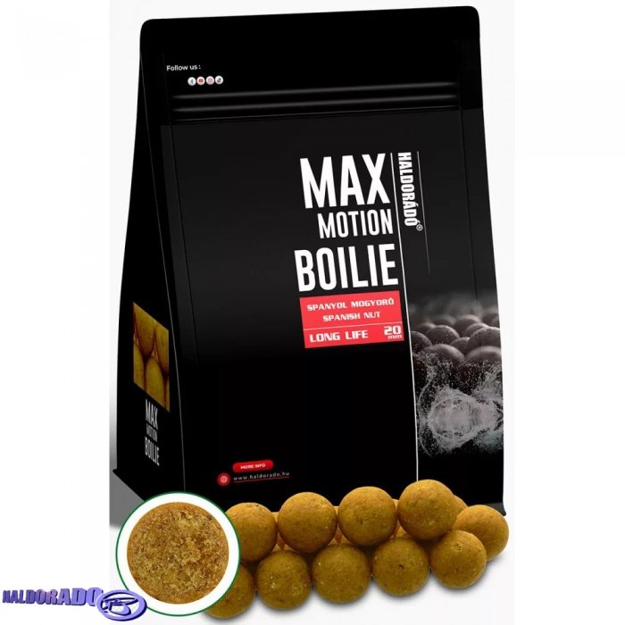 Бойлы Haldorado Max Motion Boilie Long Life Spanish Nut 20mm 800g