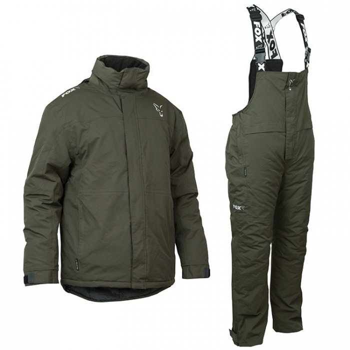 Зимний костюм FOX Carp Winter Suit Green and Silver Green and Silver XL 1шт