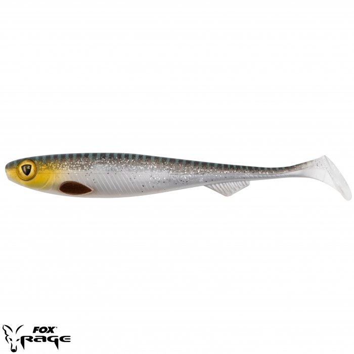 Силиконовая приманка Rage Slick Shad Silver Halo 7cm 1шт