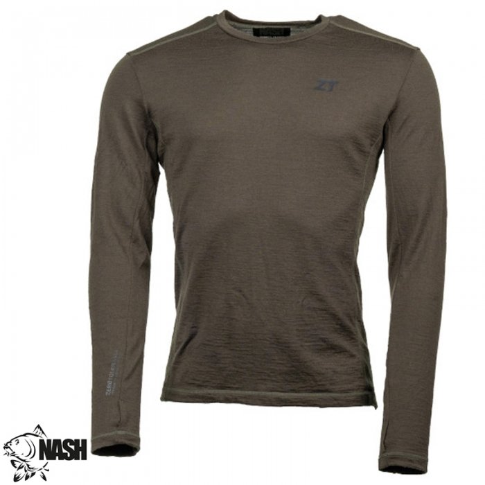 Футболка с длинными рукавами Nash ZT Merino Stage 1 Top XXL 1шт